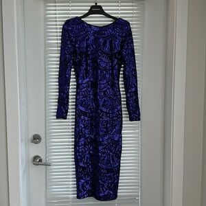 Midi sequins dress